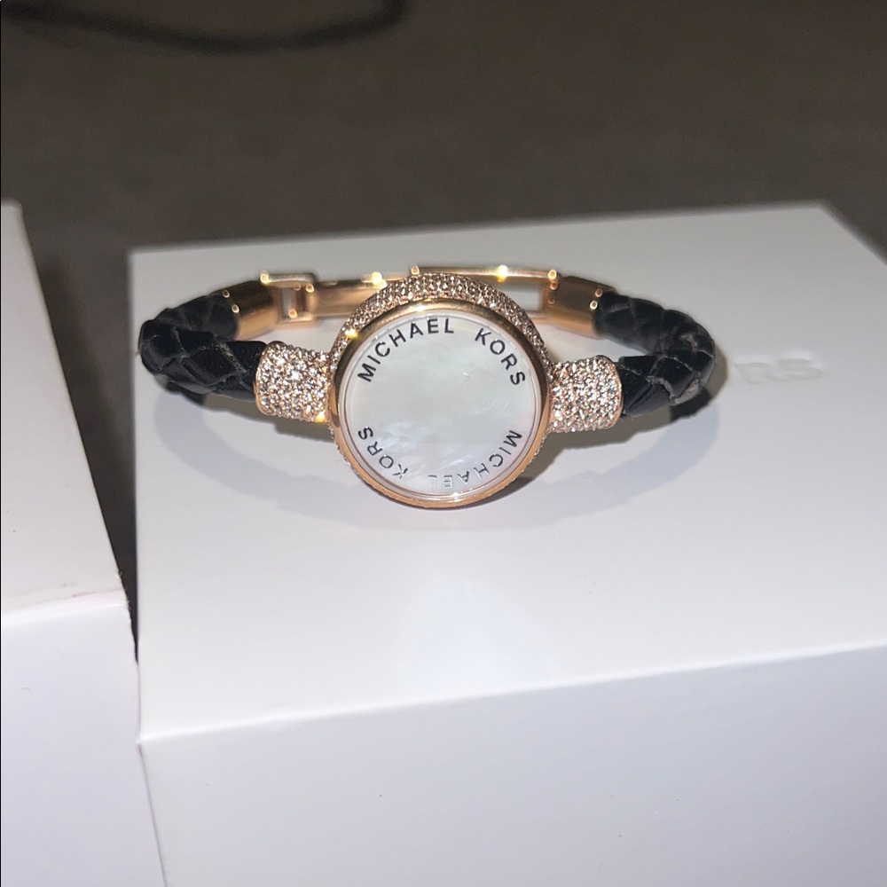 Michael Kors Rose Gold and Black Women's Activity Tracker